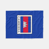 Kambodscha Fleecedecke (Vorderseite (Horizontal))