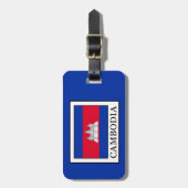 Kambodscha Gepäckanhänger (Vorderseite vertikal)