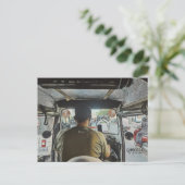 Kambodscha In einem Tuk Tuk, individualisierbare D Postkarte (Stehend Vorderseite)