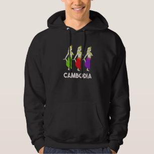 Kambodscha Kambodscha Khmer Traditioneller Tanz Ap Hoodie