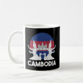 Kambodscha Kambodscha Khmer Traditioneller Tanz Ap Kaffeetasse (Links)