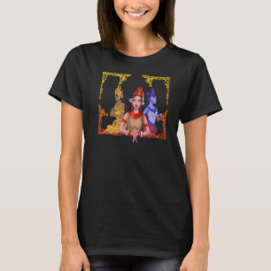 Kambodscha Kambodscha Khmer Traditioneller Tanz Ap T-Shirt