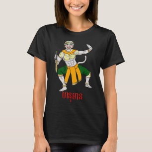 Kambodscha Kambodscha Khmer Traditioneller Tanz Re T-Shirt