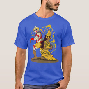 Kambodscha Kambodschanischer Khmer Traditionstanzr T-Shirt