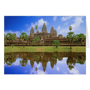 Kambodscha, Kampuchea, Angkor Wat Tempel.