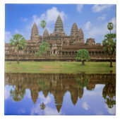 Kambodscha, Kampuchea, Angkor Wat Tempel. Fliese (Vorderseite)