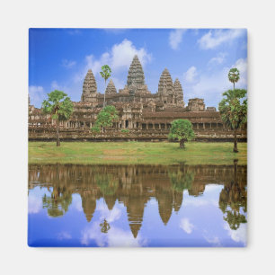 Kambodscha, Kampuchea, Angkor Wat Tempel. Magnet