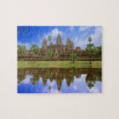 Kambodscha, Kampuchea, Angkor Wat Tempel. Puzzle (Horizontal)