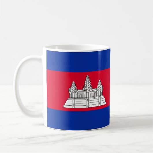 Kambodscha Keramik Tasse (Links)
