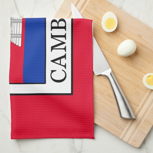 Kambodscha Küchentuch (Viertel Falte)