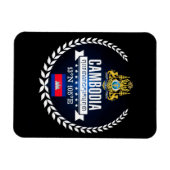 Kambodscha Magnet (Horizontal)