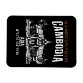 Kambodscha Magnet (Horizontal)