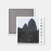 Kambodscha Magnet (Vorderseite/Rückseite)