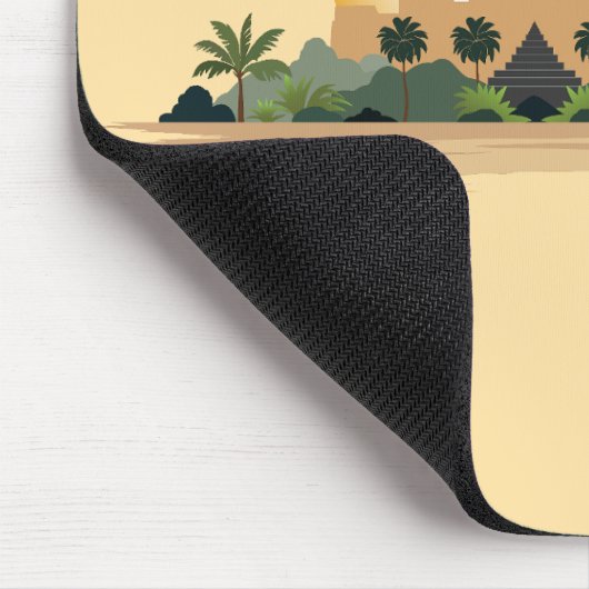 Kambodscha Mousepad (Ecke)