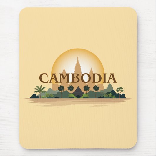 Kambodscha Mousepad (Vorne)