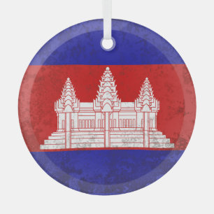 Kambodscha Ornament Aus Glas