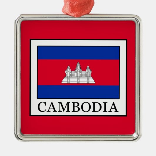 Kambodscha Ornament Aus Metall (Vorne)