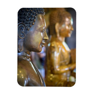 Kambodscha, Phnom Penh. Buddhastatuen Magnet