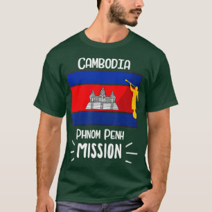 Kambodscha Phnom Penh Mormon LDS Mission Geschenk T-Shirt