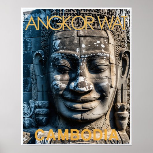 Kambodscha-Plakat Poster (Vorne)