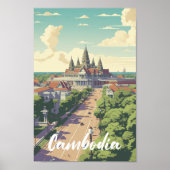 Kambodscha Poster (Vorne)