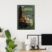 KAMBODSCHA POSTER (Heimbüro)