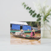 Kambodscha Postkarte (Stehend Vorderseite)