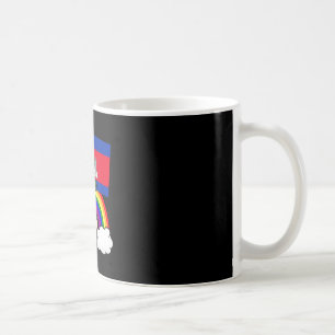 Kambodscha Proud Kambodschanische Flagge St. Patri Kaffeetasse