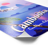 Kambodscha 'Reise ins Abenteuer' Fotodruck (Ecke)