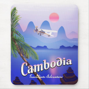 Kambodscha 'Reise ins Abenteuer' Mousepad