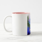 Kambodscha 'Reise ins Abenteuer' Zweifarbige Tasse (Links)