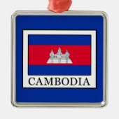 Kambodscha Silbernes Ornament (Vorne)