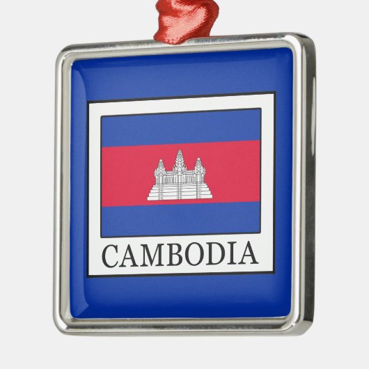 Kambodscha Silbernes Ornament (Links)