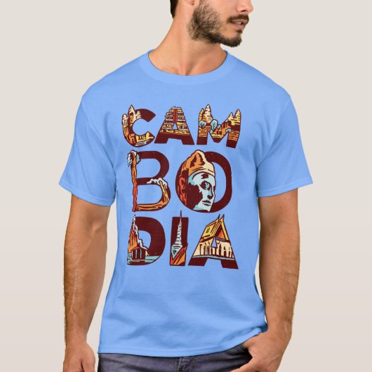 Kambodscha T-Shirt (Vorderseite)
