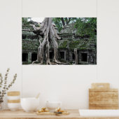 Kambodscha-Tempel Poster (Küche)