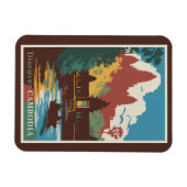 Kambodscha Temple Illustration Kunst, Dichtung und Magnet (Horizontal)