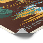 Kambodscha Temple Illustration Kunst, Dichtung und Poster (Ecke)