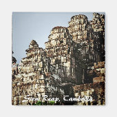 Kambodscha Temple Ruins Magnet (Vorne)