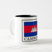 Kambodscha Zweifarbige Tasse (Vorderseite Links)