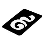 Kambodschaner Nr. 9 / Nine / ៩ (Pram Buen) Khmer Magnet (Linke Seite)