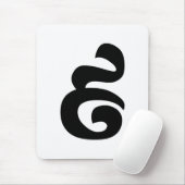 Kambodschaner Nr. 9 / Nine / ៩ (Pram Buen) Khmer Mousepad (Mit Mouse)