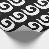 Kambodschanisch Nummer 1 / Eins / ១ (Mulah, a. a.  Geschenkpapier (Ecke)