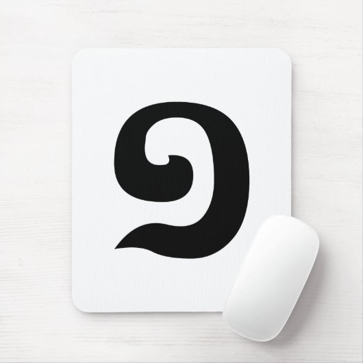 Kambodschanisch Nummer 1 / Eins / ១ (Mulah, a. a.  Mousepad (Mit Mouse)