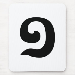 Kambodschanisch Nummer 1 / Eins / ១ (Mulah, a. a. Mousepad
