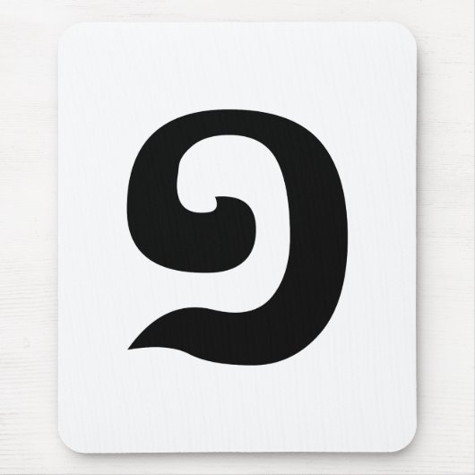 Kambodschanisch Nummer 1 / Eins / ១ (Mulah, a. a.  Mousepad (Vorne)