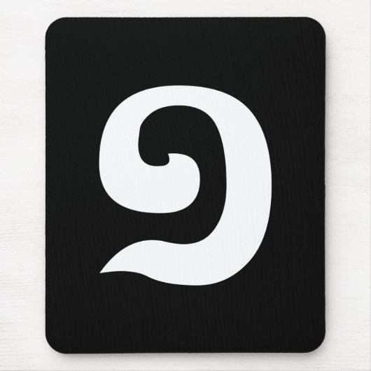 Kambodschanisch Nummer 1 / Eins / ១ (Mulah, a. a.  Mousepad (Vorne)