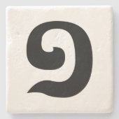 Kambodschanisch Nummer 1 / Eins / ១ (Mulah, a. a.  Steinuntersetzer (Vorderseite)