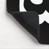 Kambodschanisch Nummer 2 / Zwei / ២ (Pi) Khmer Mousepad (Ecke)