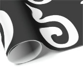 Kambodschanisch Nummer 6 / Sechs / ៦ (Pram Mulah)  Geschenkpapier (Rolleneckpunkt)