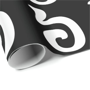 Kambodschanisch Nummer 6 / Sechs / ៦ (Pram Mulah)  Geschenkpapier